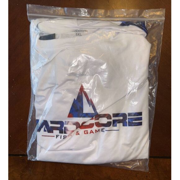 NWT HardCore Fish & Game 5XL Prym1 Freedom Fighter Fishing Shirt Long Sleeve - Picture 2 of 6